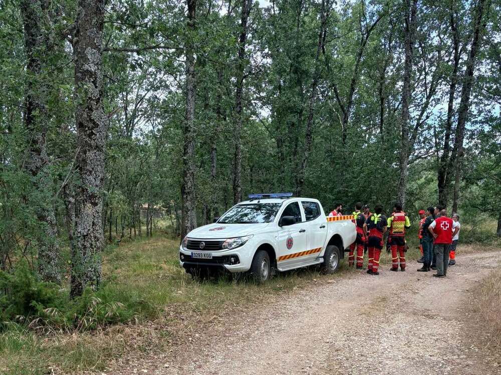 El dispositivo de búsqueda de un anciano en Riaza se amplía