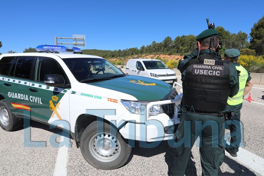 La Guardia Civil despliega un operativo en Motilla