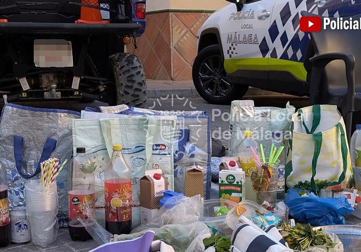 Sucesos Málaga: Siete detenidos por venta ilegal y ocupación del espacio público en la playa La Malagueta