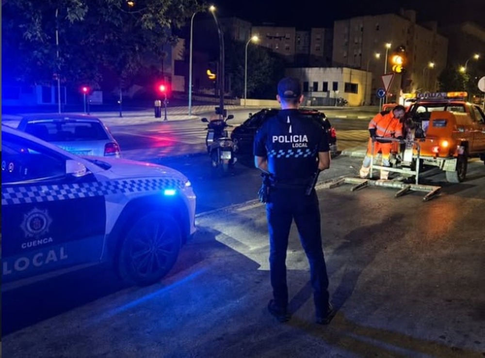 La Policía Local realiza 20 actuaciones durante la madrugada