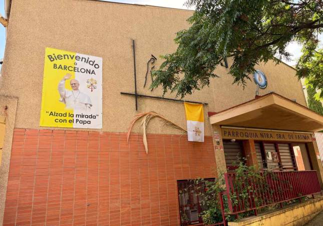Ladrones asaltan iglesia de Barcelona horas antes de la visita del Papa
