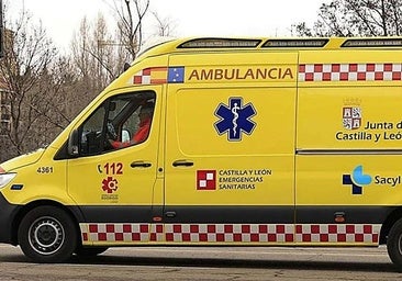 Herido un motorista en un accidente con otro coche implicado en la ciudad de Burgos