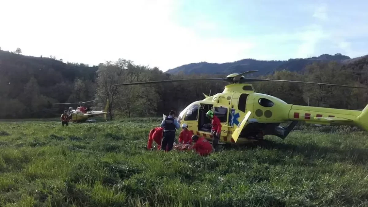 Muere al engancharse su parapente en un tendido eléctrico en Tremp