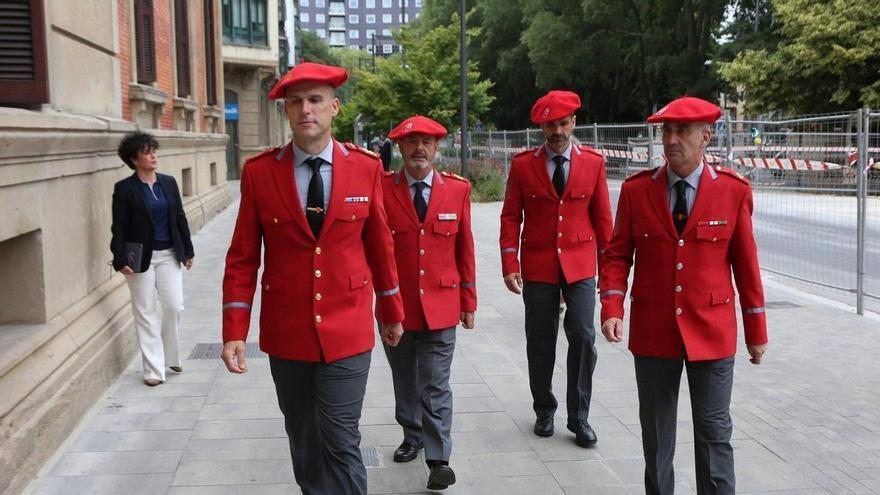 El jefe de la Policía Foral: "Es un golpe muy duro, eran compañeros de mucha valía personal y profesional"
