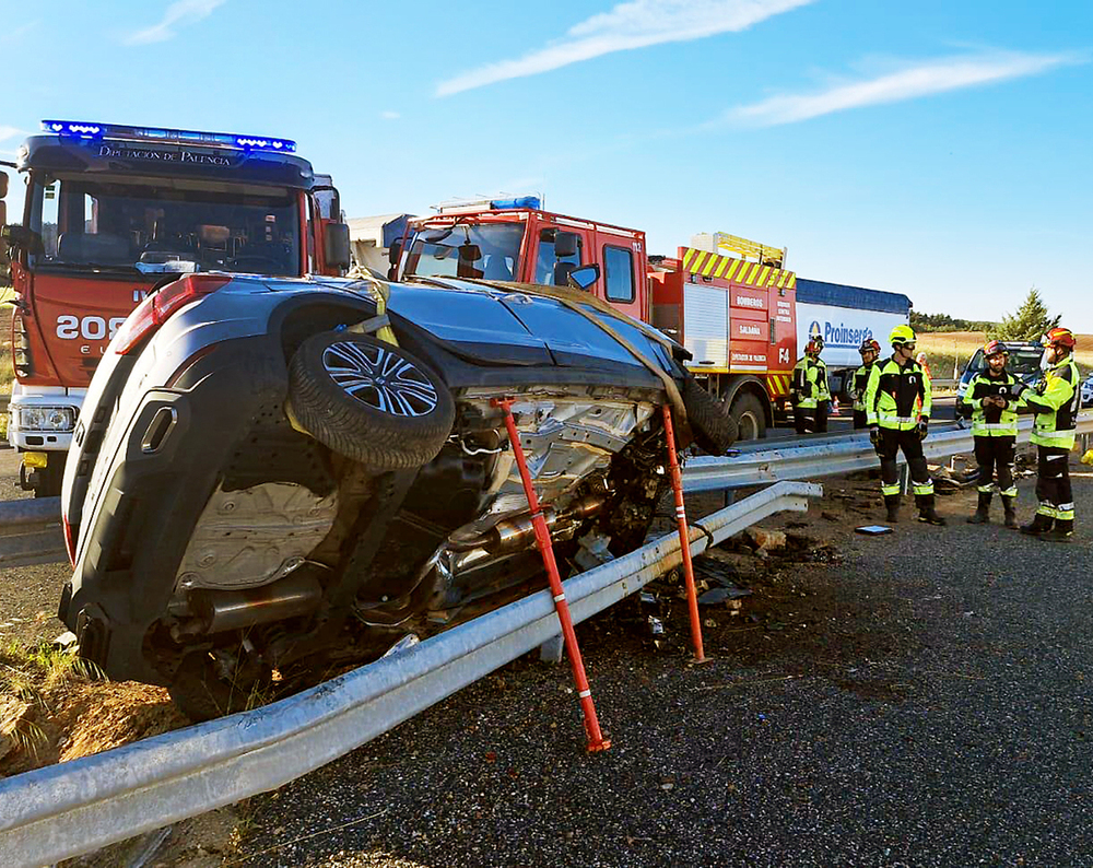 La muerte de una conductora en la A-67 eleva a 9 las víctimas