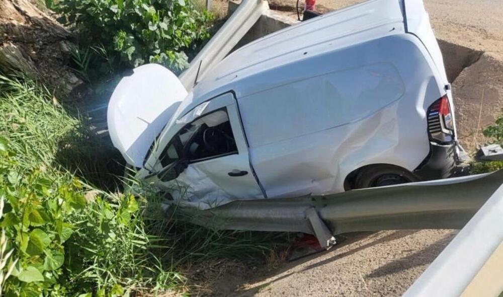 Herido un varón en un aparatoso accidente en Villar de Olalla