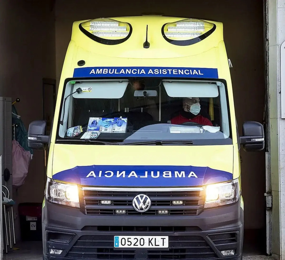 Un motorista resulta herido tras caer de su vehículo en Arroyo de la Encomienda