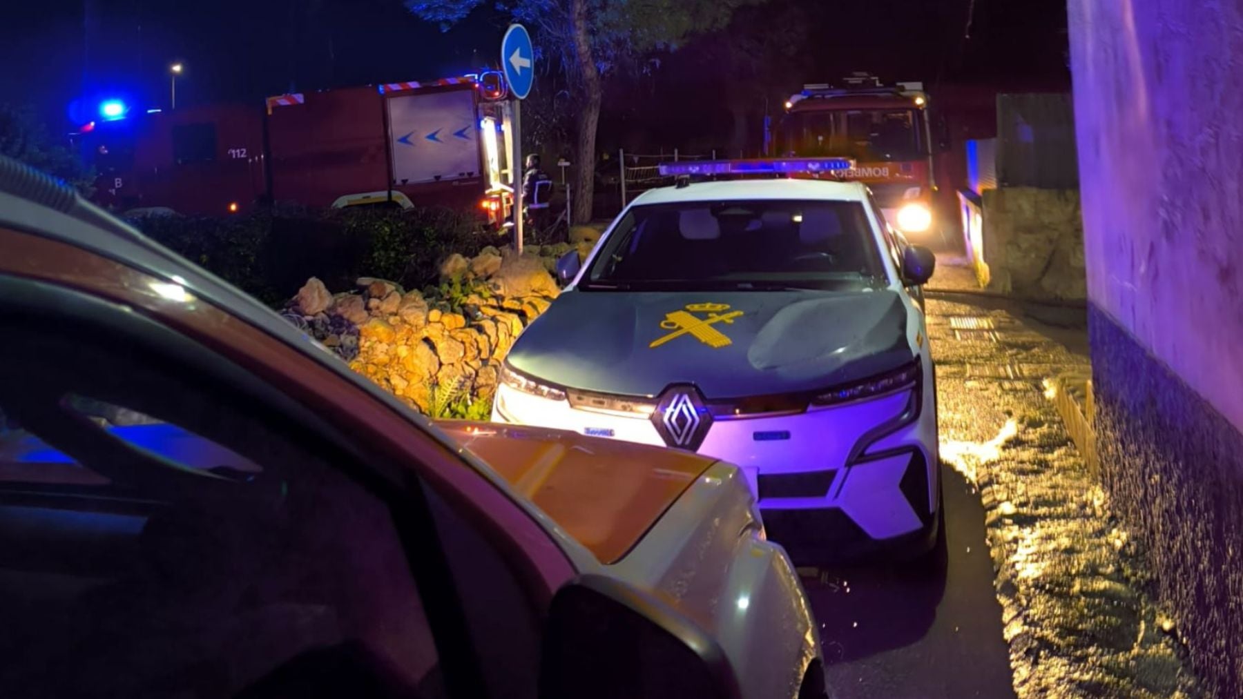 Un guardia civil deja en silla de ruedas de un disparo a un ladrón que acababa de apuñalar a un repartidor en Ibiza