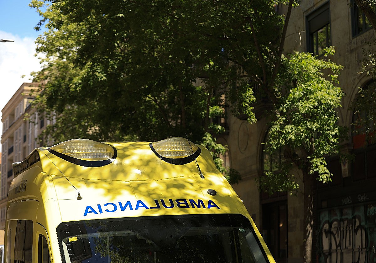 Herido un joven tras sufrir un accidente a la salida de un pueblo de Salamanca
