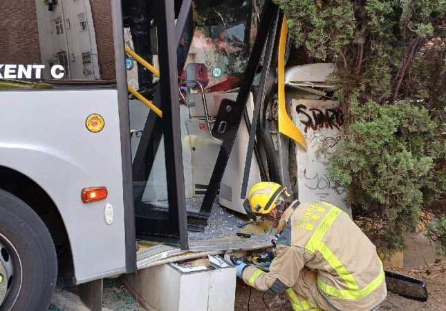 accident autobús cerdanyola