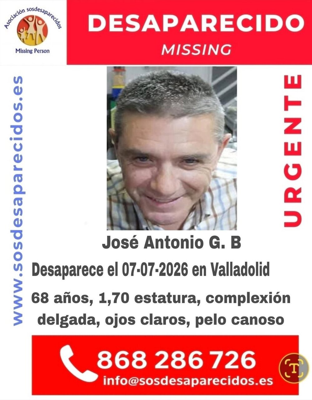 Encuentran sin vida a José Antonio G.B, desaparecido en Valladolid capital, en el Pinar de Antequera