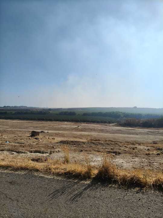 Alerta en Lepe por la presencia de una columna de humo en la localidad