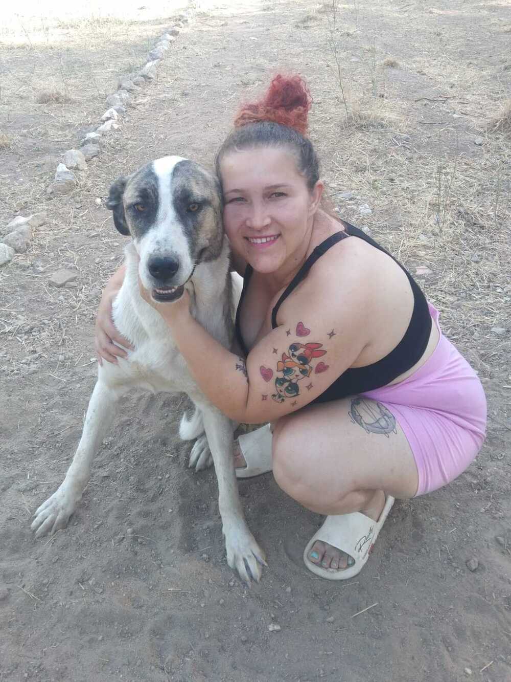 Conga vuelve a casa tras escapar del incendio de Brieva