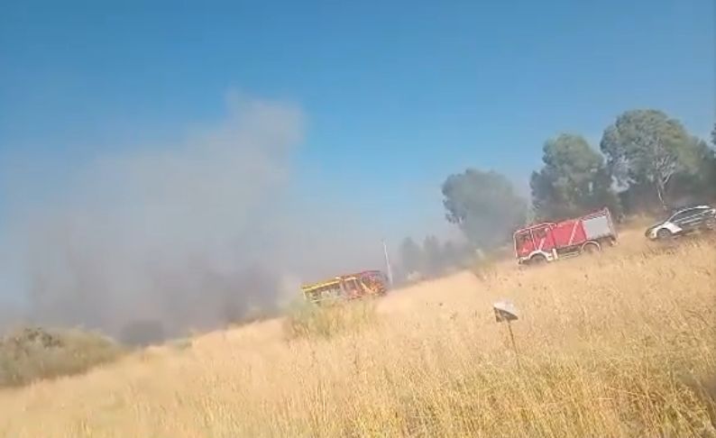 Gran preocupación tras el cuarto gran incendio que calcina las puertas del Valle de Alcudia en un mes