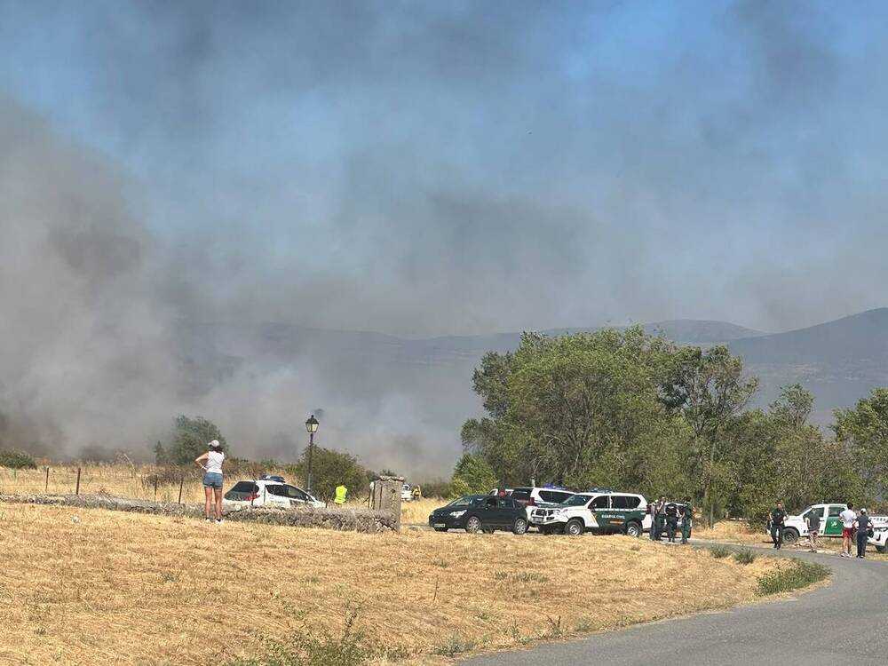 Declarado el nivel 2 de alerta en un incendio en Brieva
