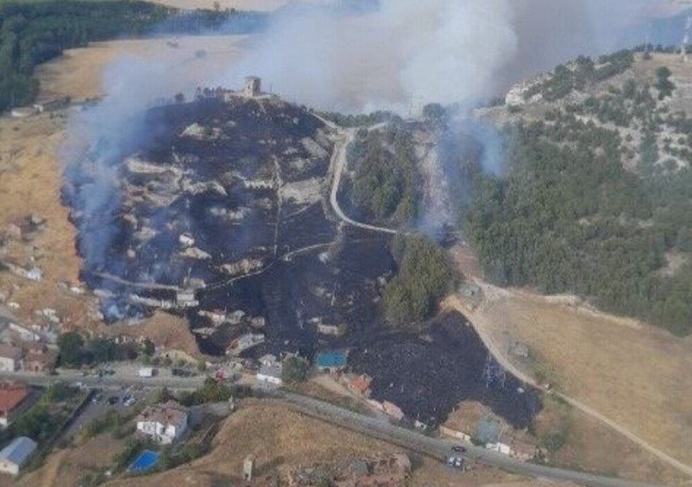 Declarado un incendio de nivel 1 en Tariego