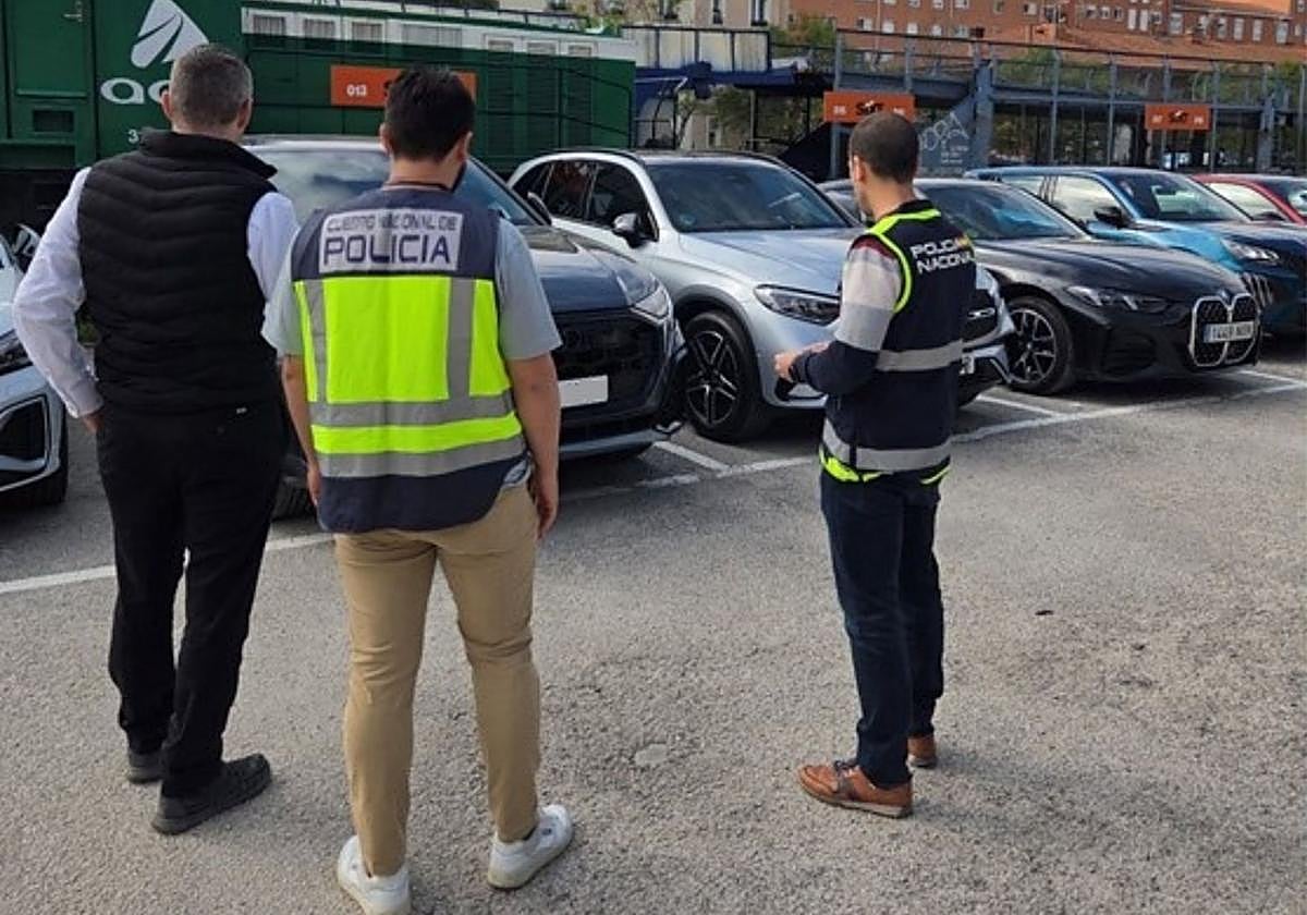 Desarticulada en Miranda una red criminal dedicada al blanqueo y venta fraudulenta de coches de alta gama