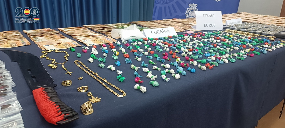 Golpe a la venta de droga en el Polígono con ocho detenidos
