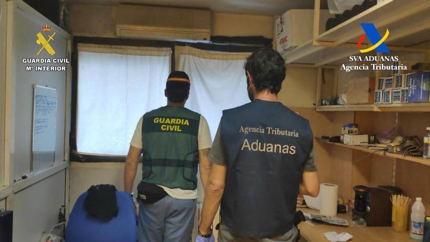 La Policía Judicial de Álava desmantela un gran punto de venta de droga camuflado en Burgos