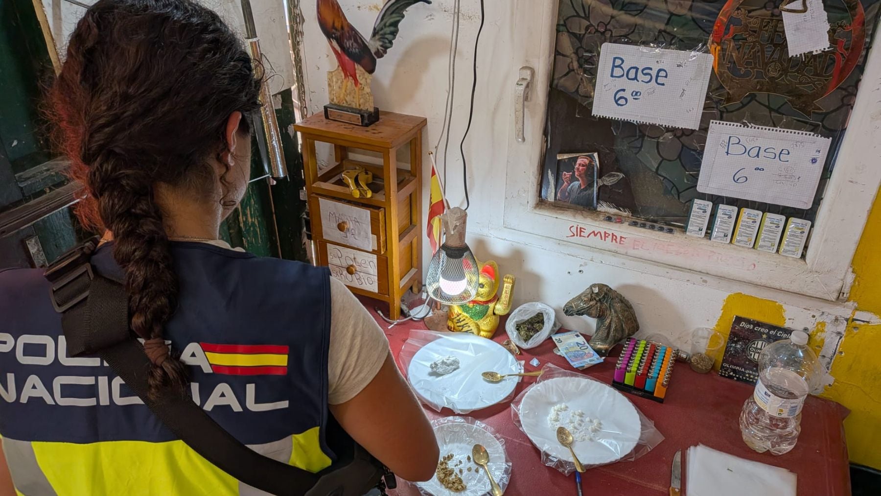 Desmantelan red de narcotráfico en Son Banya, Palma: detenido un hombre y decomisadas grandes cantidades de droga