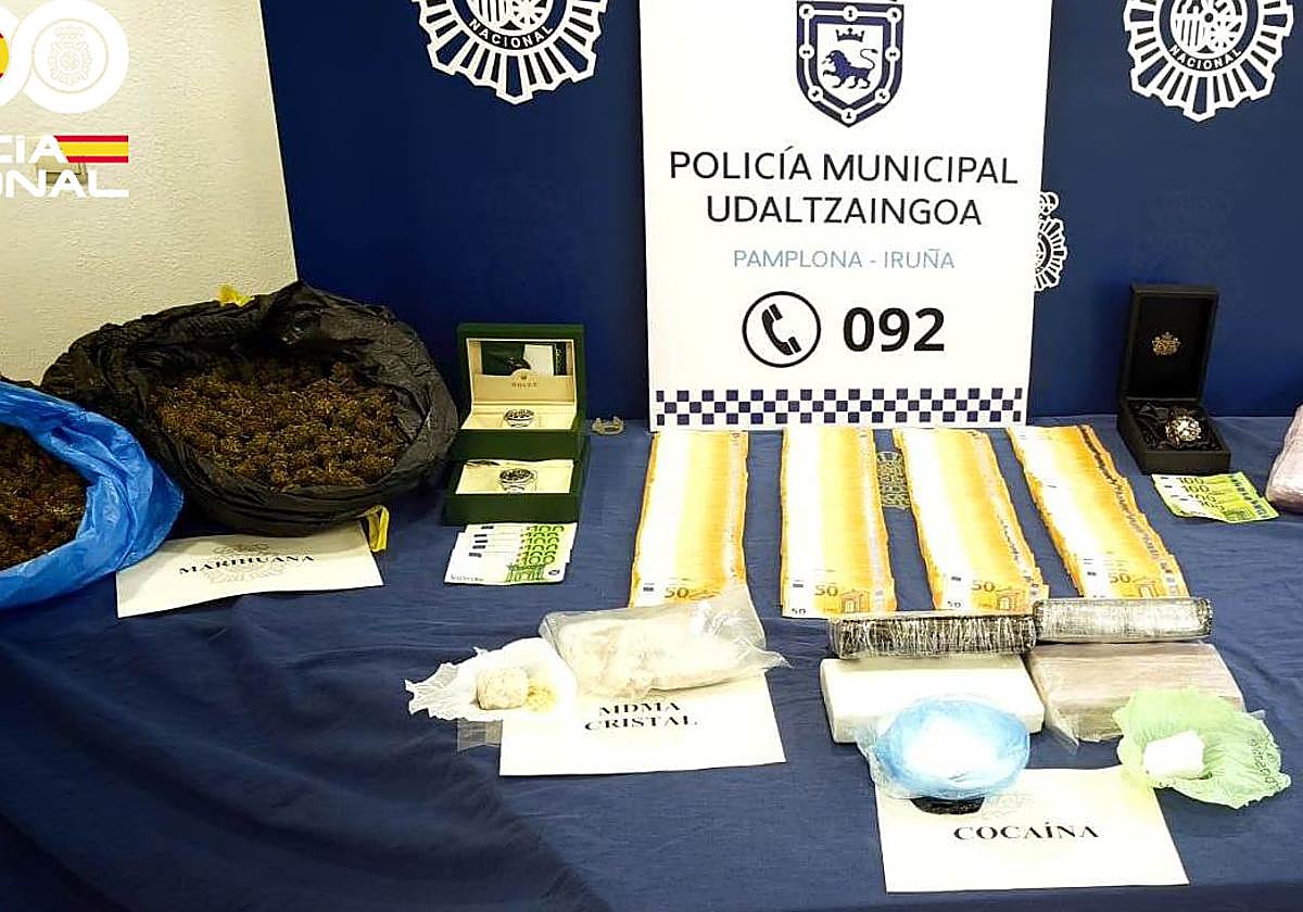 Detenido en Burgos con 17 kilos de droga y 30.000 euros un miembro de una red de venta que trabajaba en el norte de España