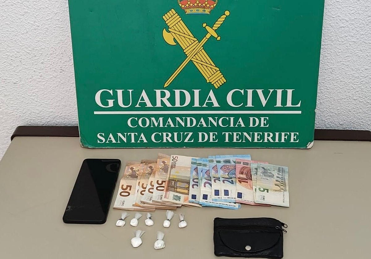 Detenido en Tacoronte un hombre de 69 años por vender cocaína en plena calle