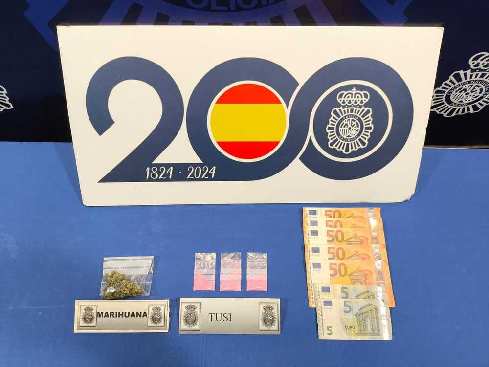 Detenido con marihuana y metanfetamina en la calle Recondo