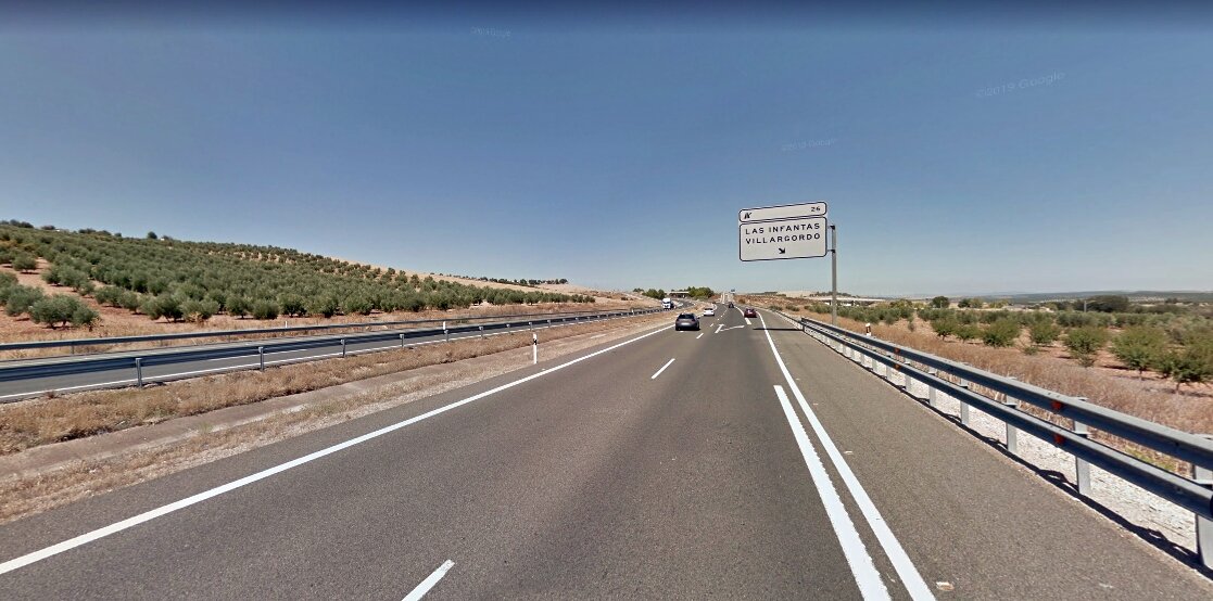 Detenido en la A-44 un hombre con una orden de ingreso en prisión