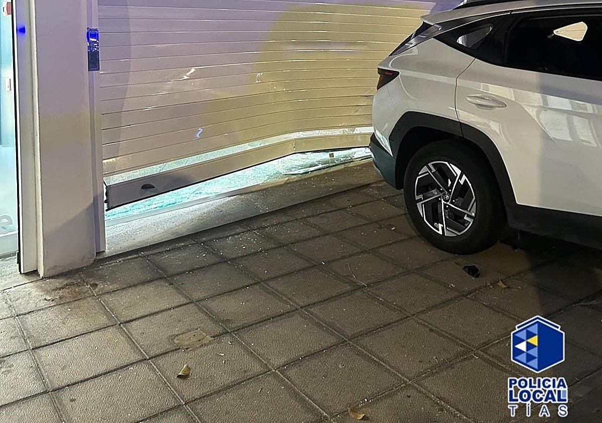 Frustran un robo por alunizaje en Puerto del Carmen y detienen a dos personas in fraganti