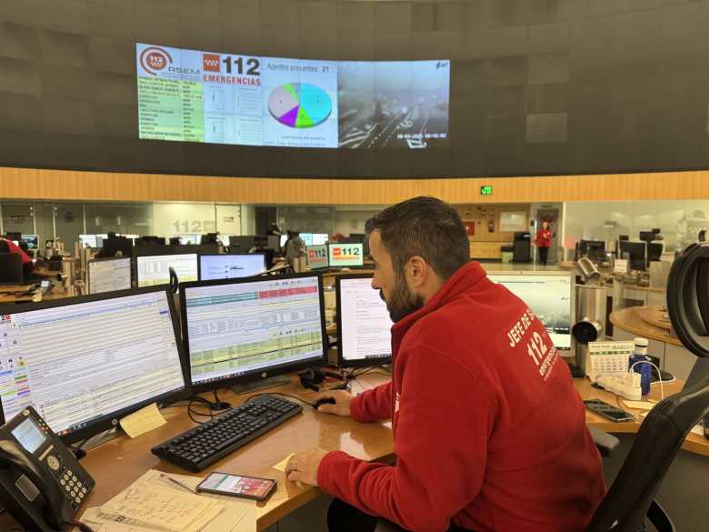 Central de Emergencias (Foto: 112)