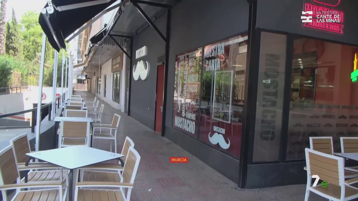 Dos gorrillas amenazan y roban en una hamburguesería de Murcia