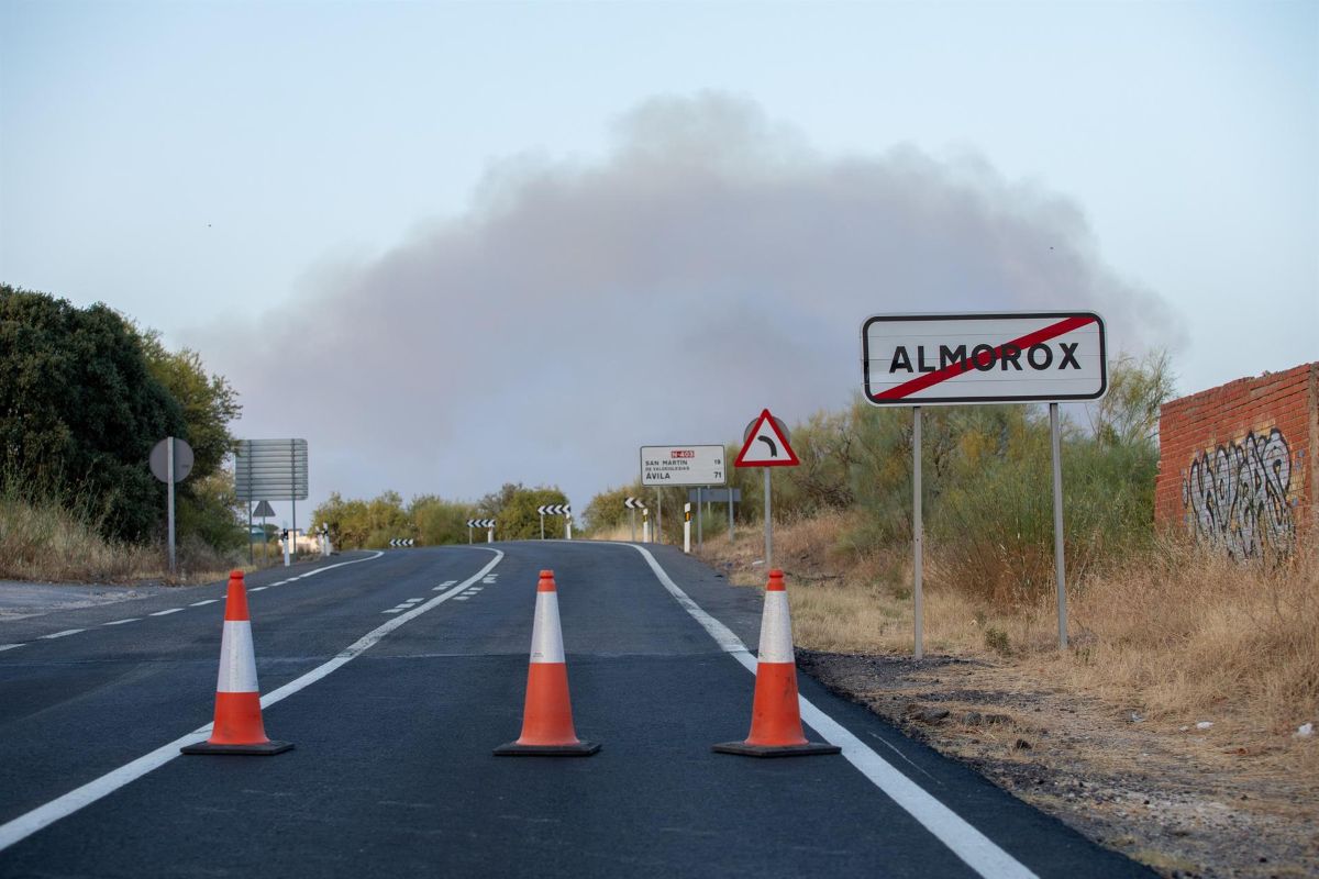 Dos hombres detenidos por causar incendio en Almorox y Villa del Prado con trabajos ilegales de soldadura