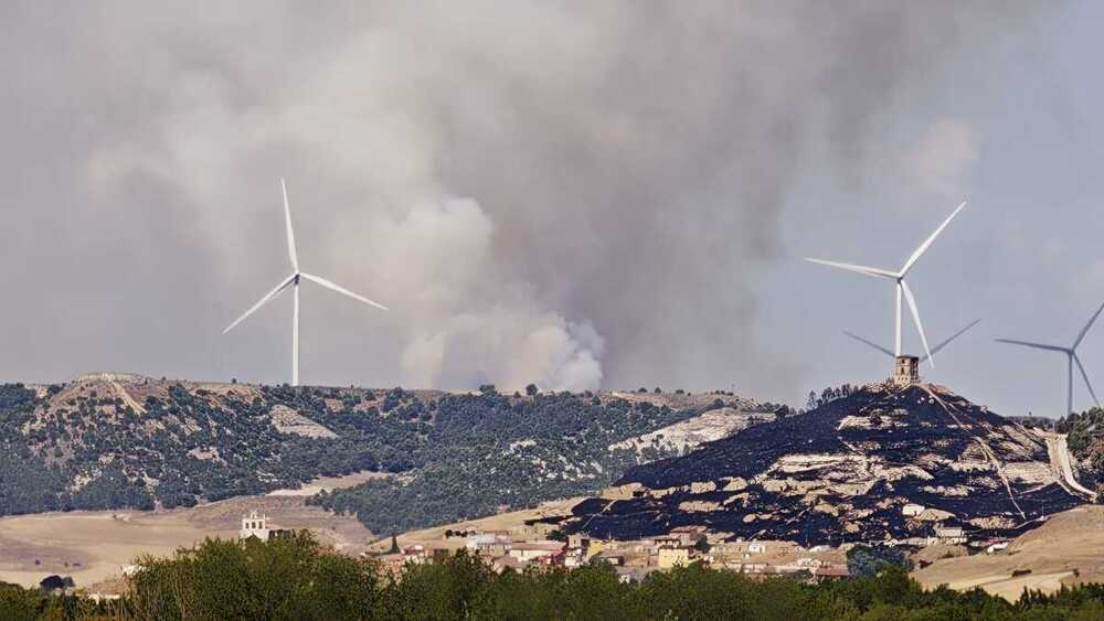 Declarados dos incendios en el Cerrato