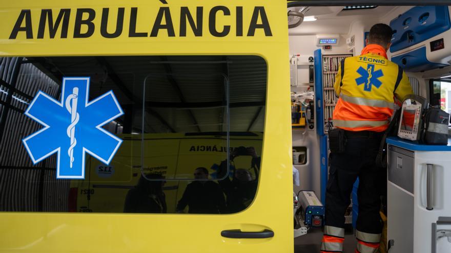 Un atropello en pleno centro de Barcelona deja una mujer crítica y una menor herida