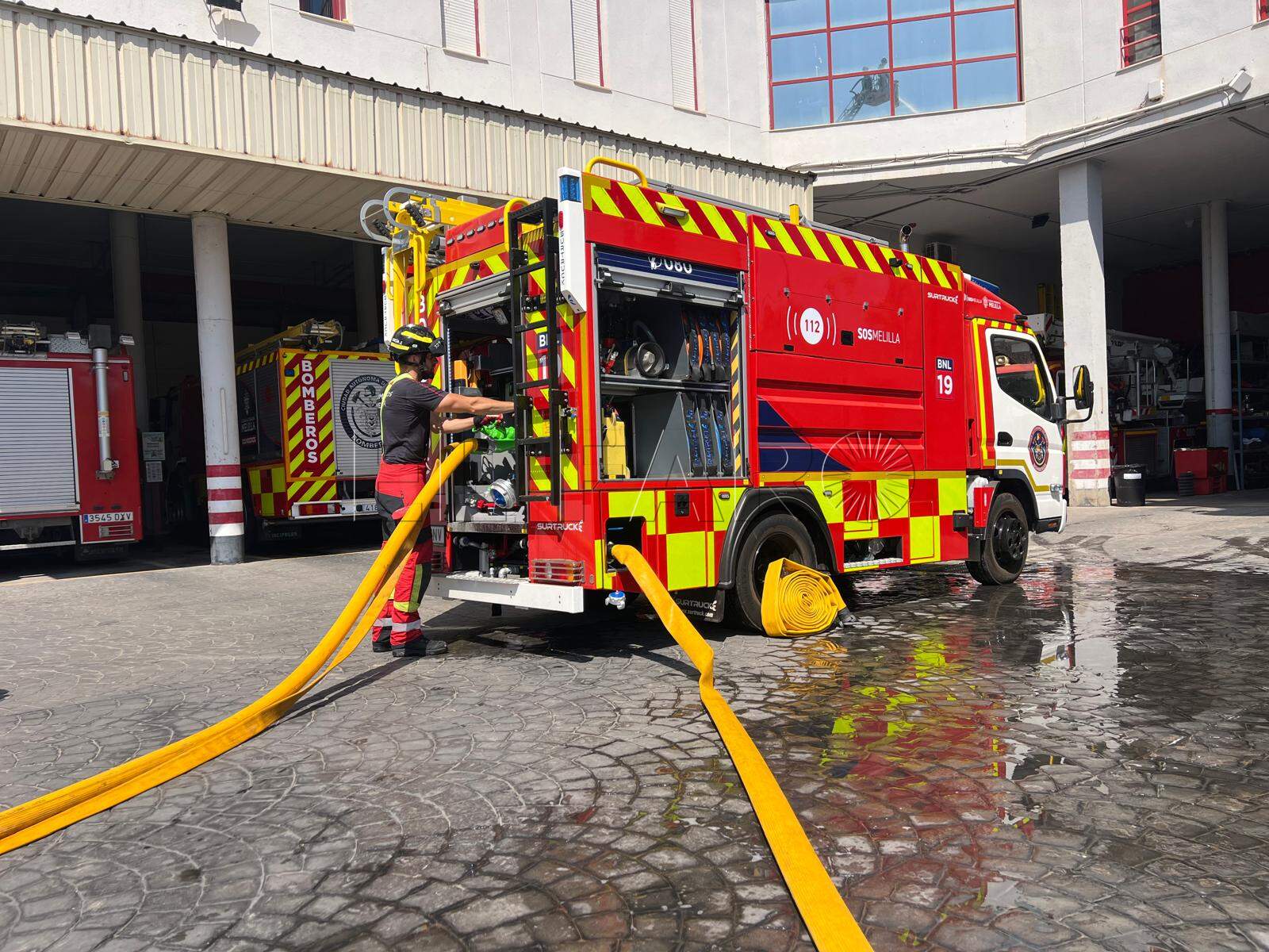 La Ciudad refuerza la flota de Bomberos con una bomba nodriza de 2.500 litros
