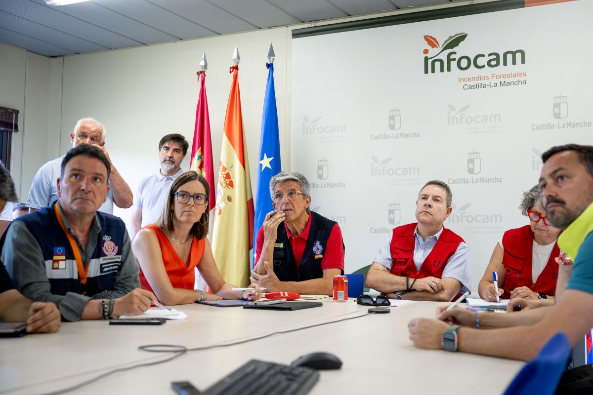 La Junta acusa al PP de «enredar» por el incendio de La Mierla y afea a Diputación de Ciudad Real que no envíe efectivos
