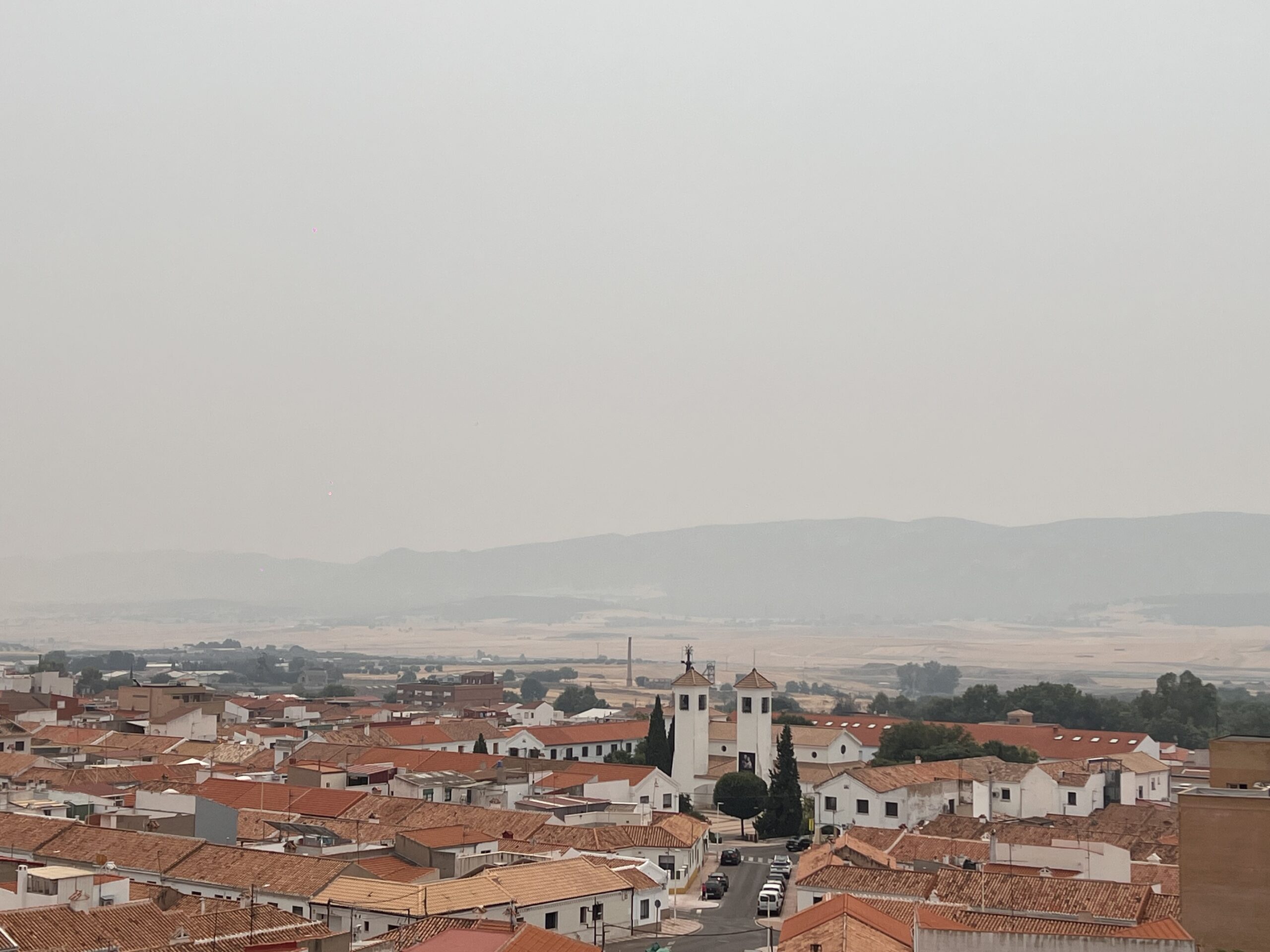 El tenebroso velo de los devastadores incendios de Madrid llega a Ciudad Real y Puertollano