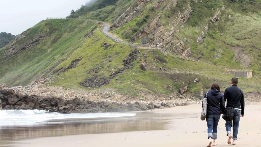 Fallece un hombre en la playa de Orio