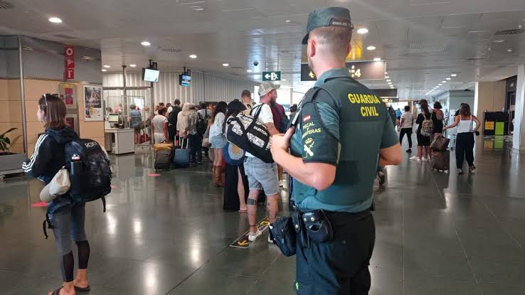 Guardia Civil aeropuerto
