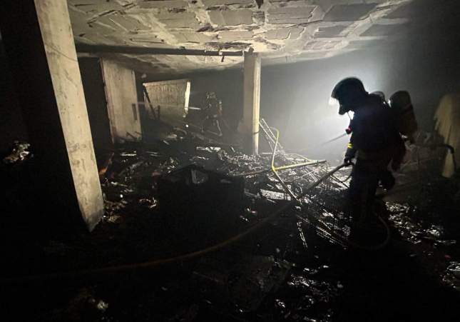 incendi edifici en construcció l'hospitalet