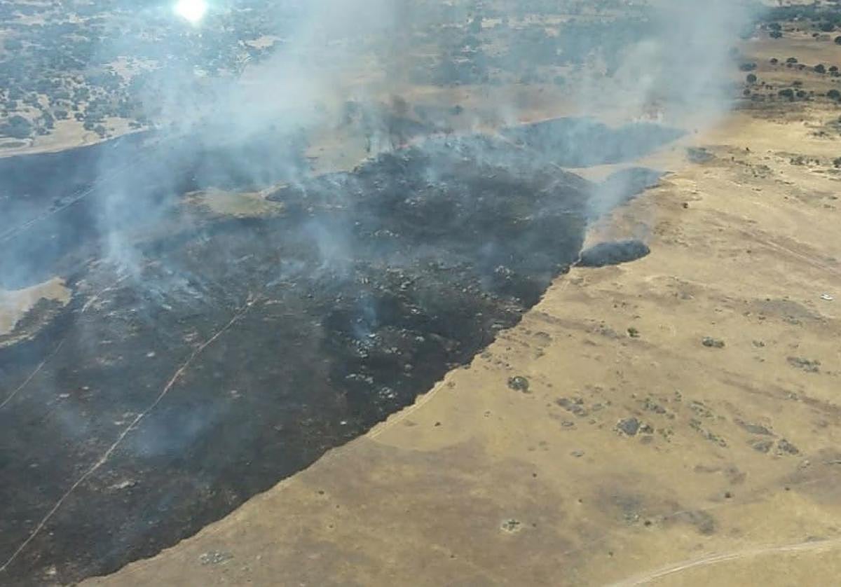 Nuevo incendio forestal en la provincia de Salamanca: operativo de extinción en marcha