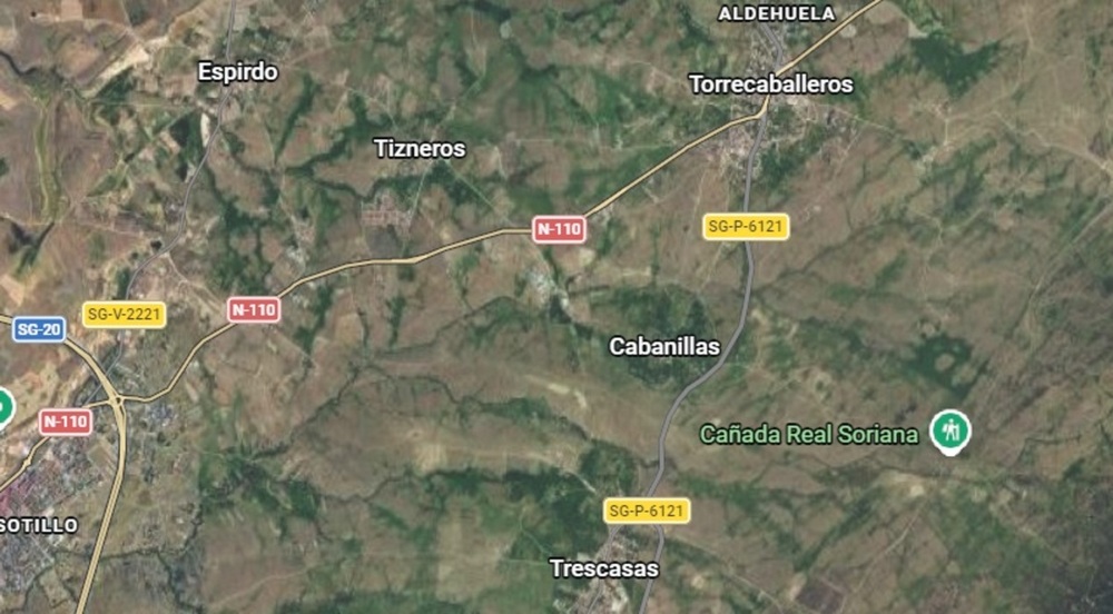 Once heridos en un accidente múltiple en la N-110
