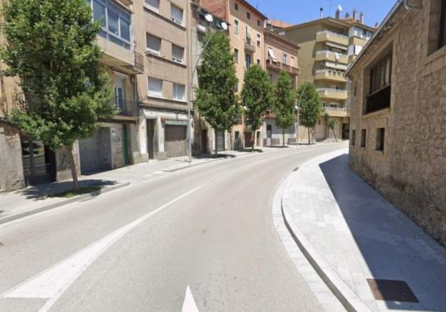 Pelea en Manresa deja a un hombre herido con dos puñaladas en la Via de Sant Ignasi