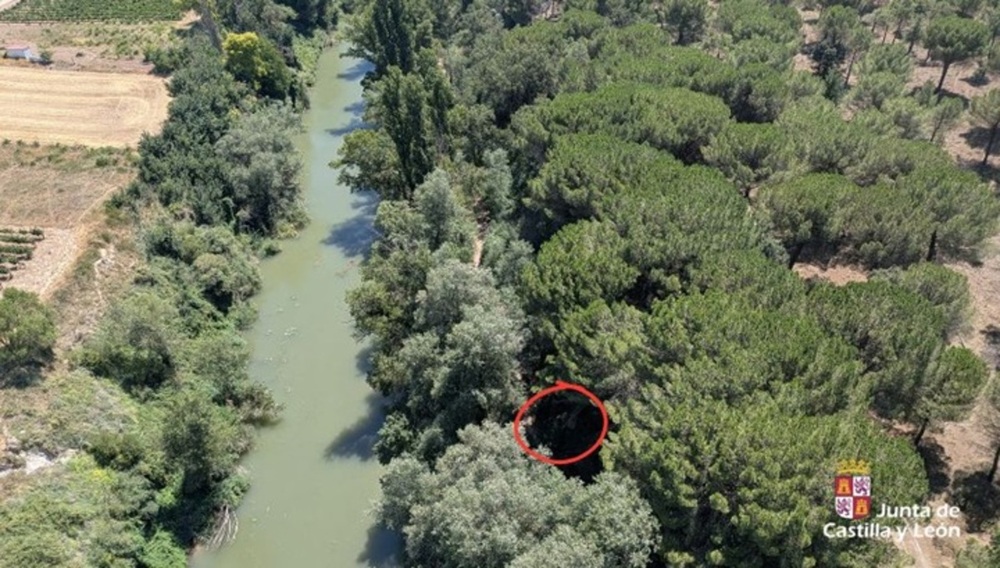 Rescatan con un helicóptero a un joven en la Senda del Duero