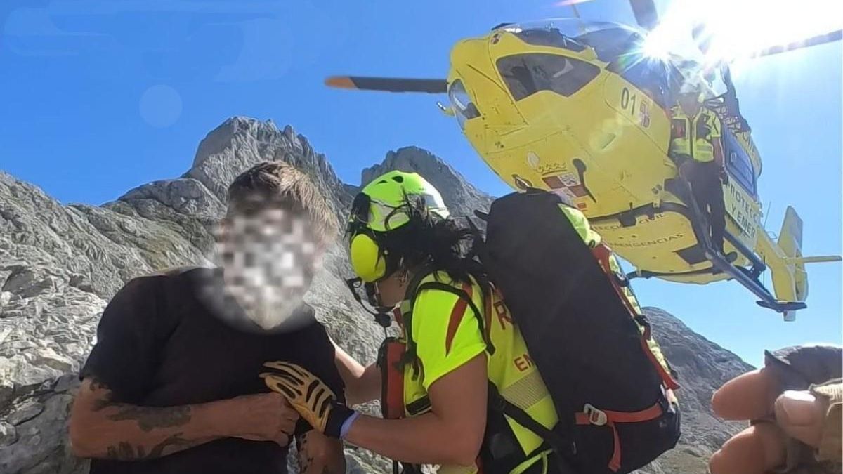 Rescate en Torre Santa.