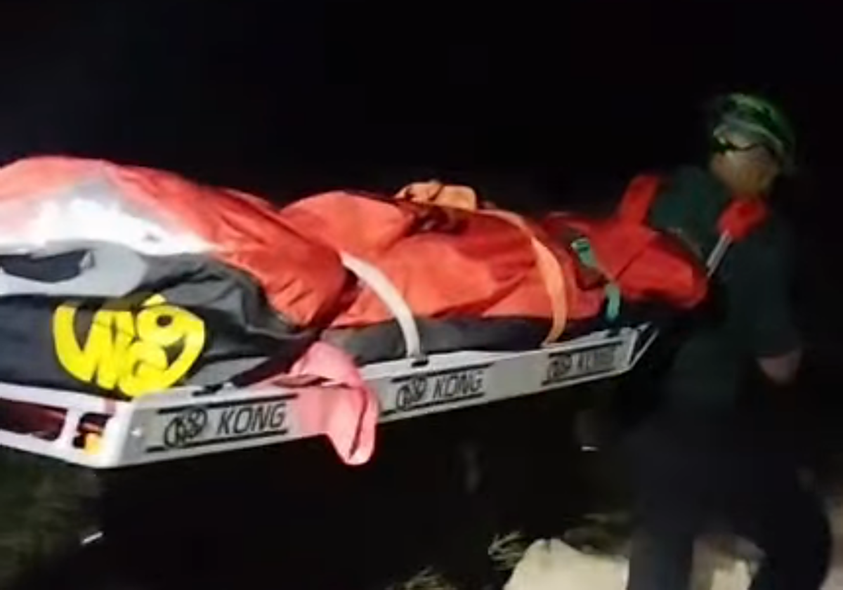 Rescatada una joven escaladora lesionada en la Sierra de Béjar de Salamanca