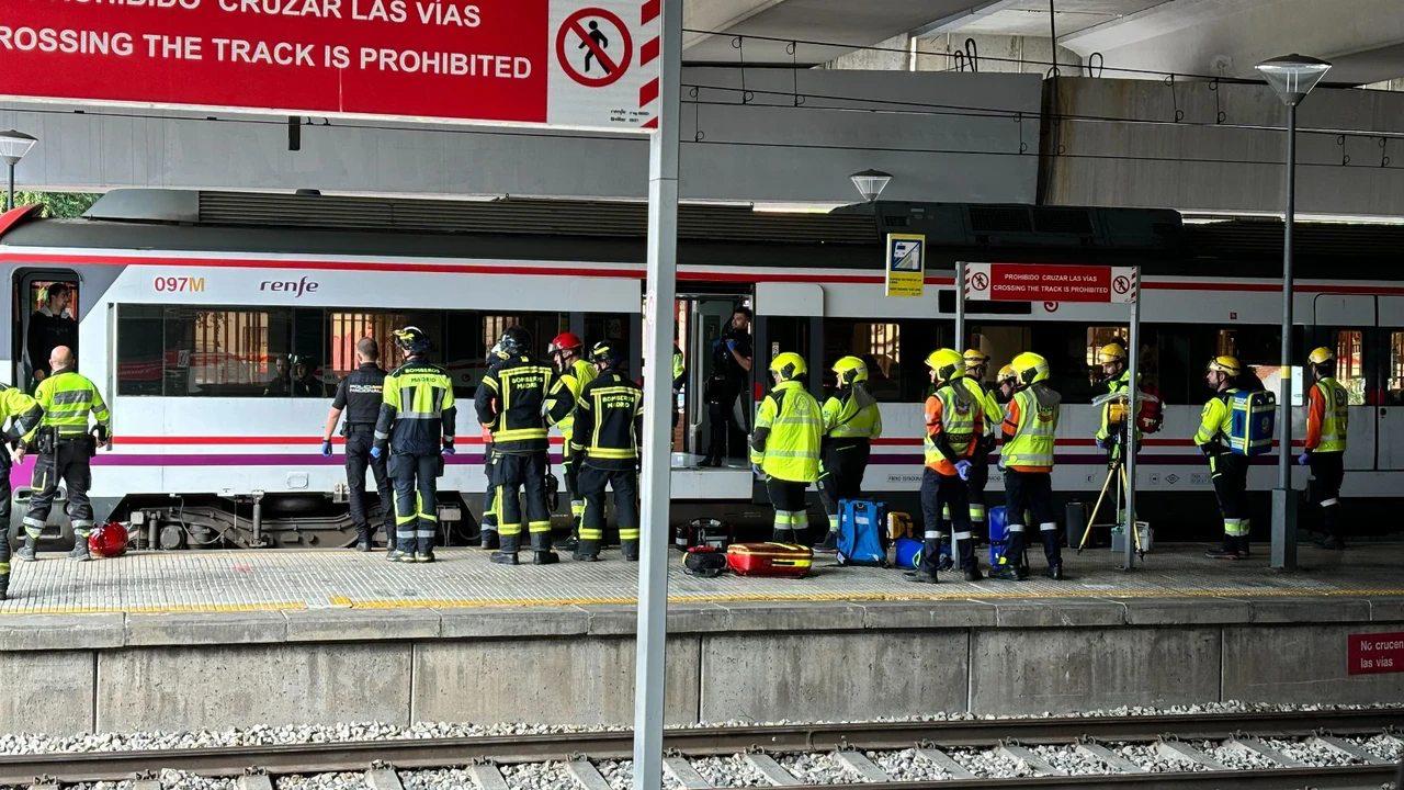 Trabajador muere y dos resultan heridos tras accidente en Base de Mantenimiento de Renfe en Villaverde