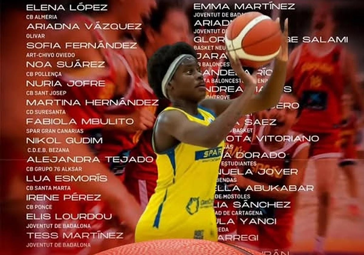La niña ahogada en La Laja era Fabiola Mbulito, jugadora de baloncesto del Spar Gran Canaria