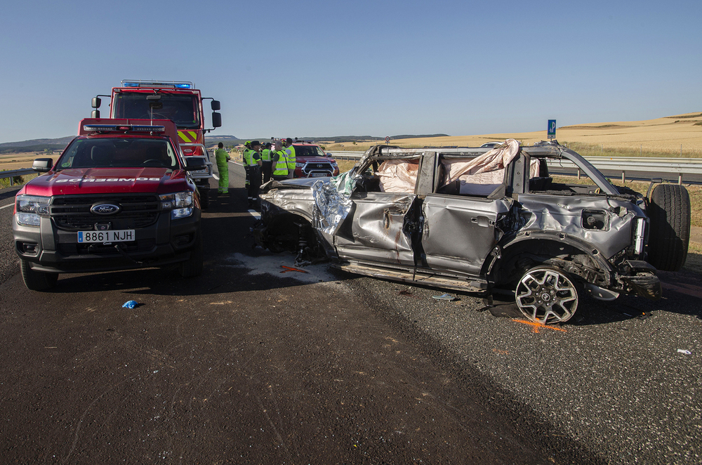 Fallecen 4 miembros de una familia en un accidente en Herrera