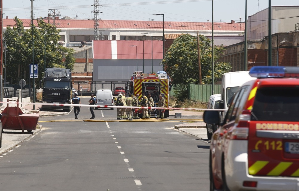 Un escape de gas provoca la alarma en el polígono de Argales
